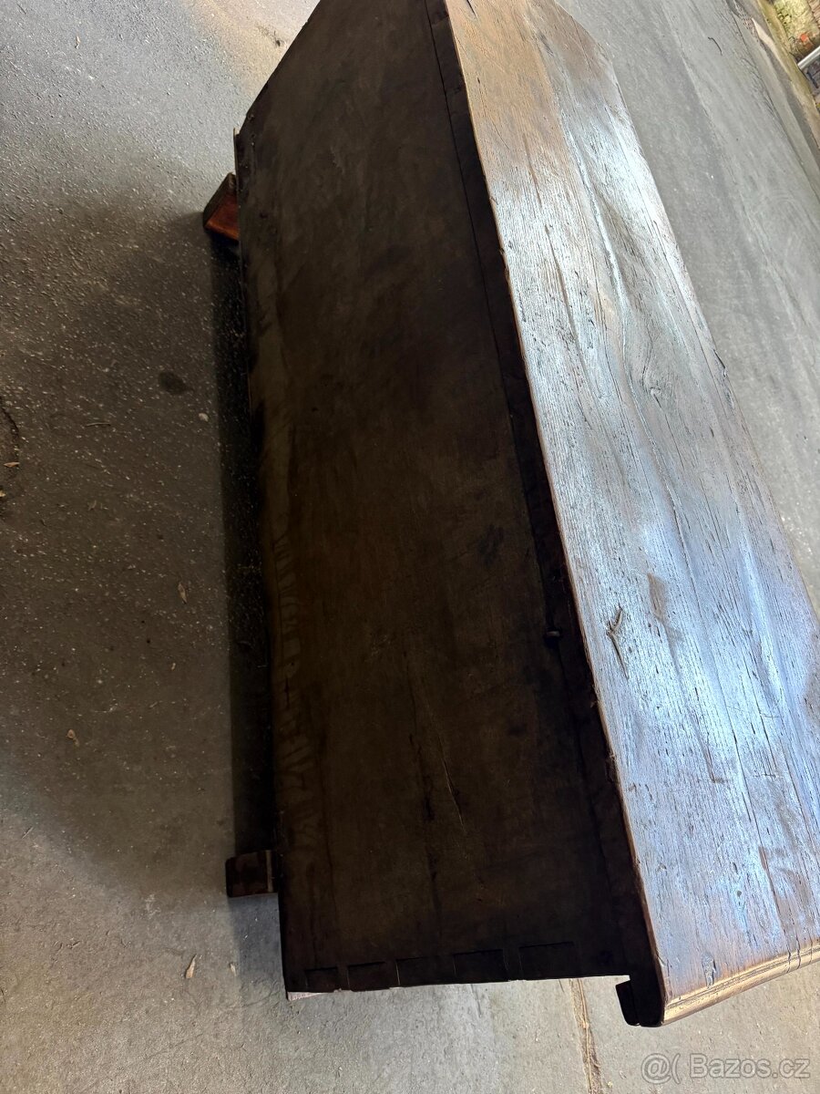 Starožitná secesní truhla (132025) - 10