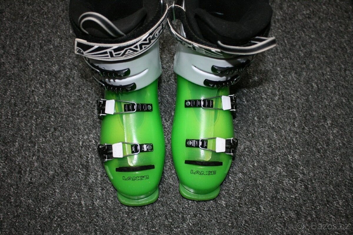 juniorské lyže Head Supershape 130 cm , lyzaky lange - 10