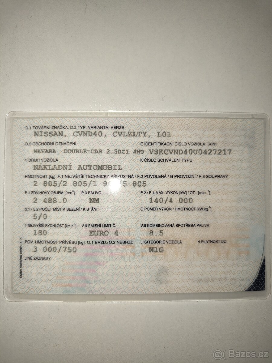 Nissan NAVARA DOUBLE -CAB 2,5DCI, 2012 - 10