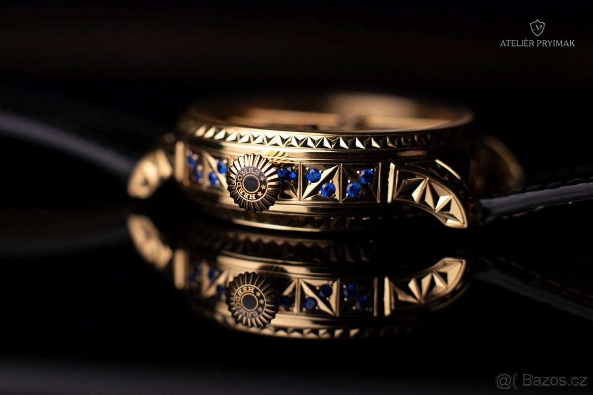 Jedinečné starožítné 8-denní hodinky HEBDOMAS 1900 - 10