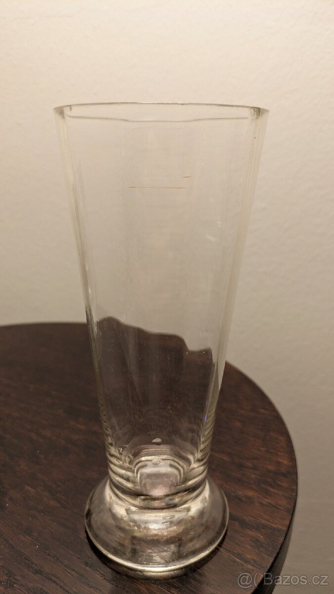starožitné prvorepublikové sklo - 10
