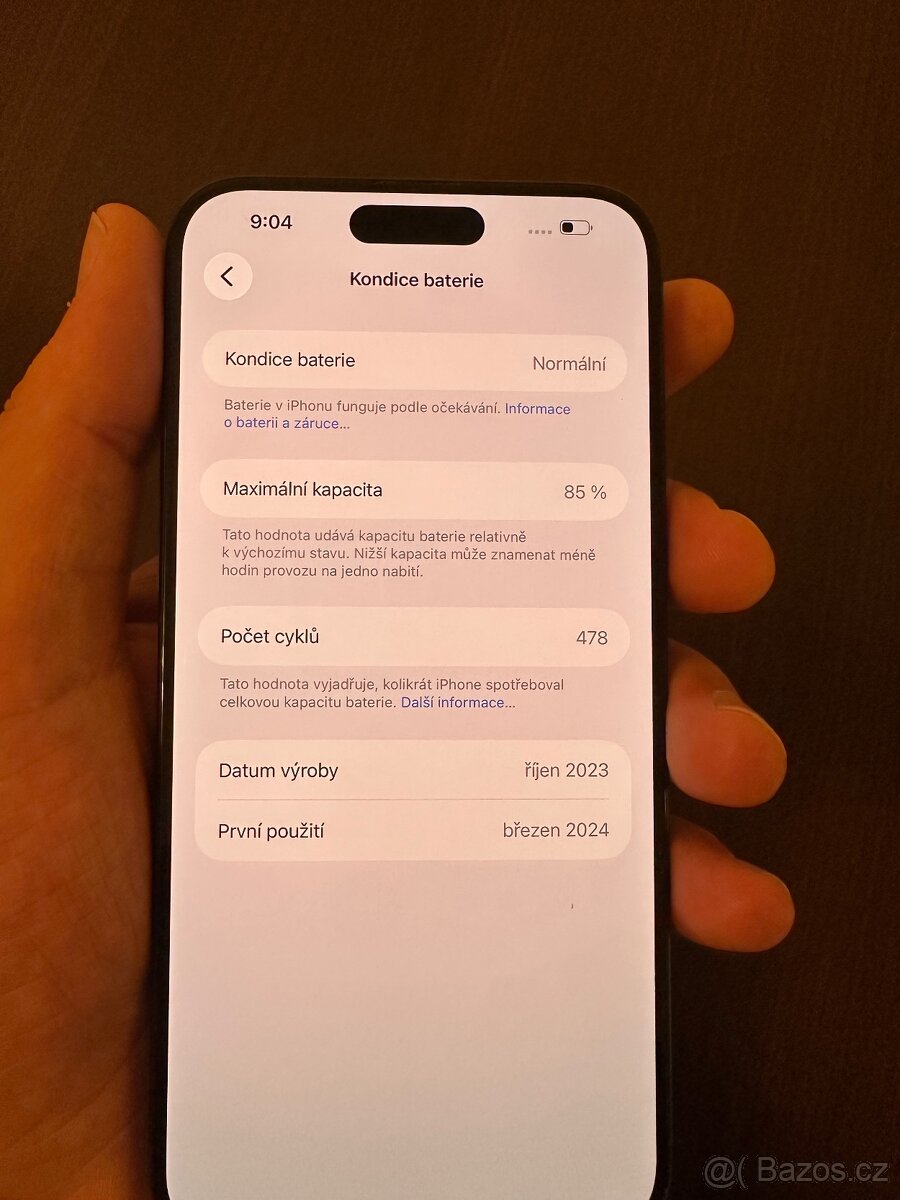 iPhone 15 pro Max 256 Gb Blue Titan - 10