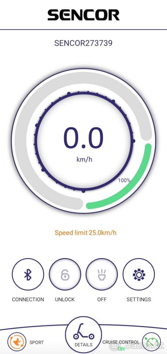 Elektrokolobezka Sencor one 2020 - 10