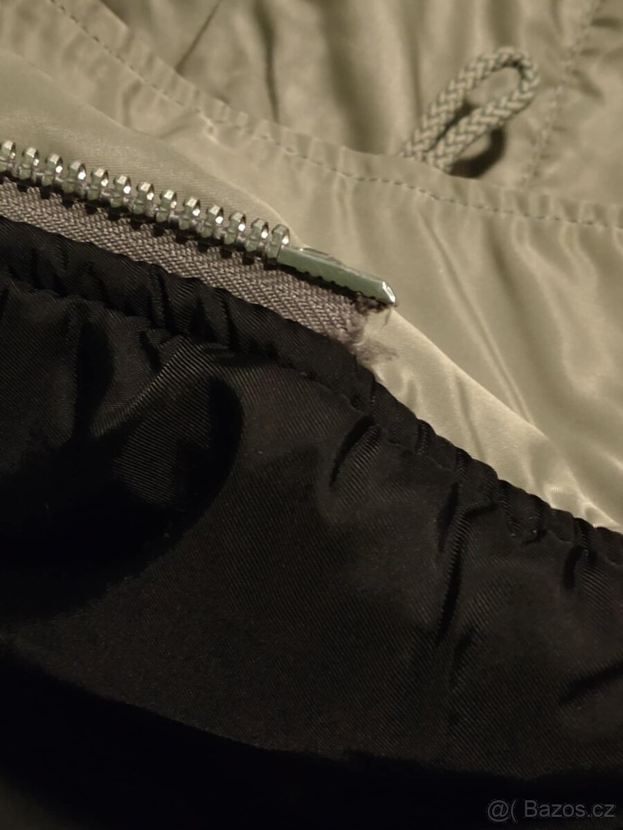 BUNDA N3B ALJAŠKA ALPHA INDUSTRIES SILVER XL - 10