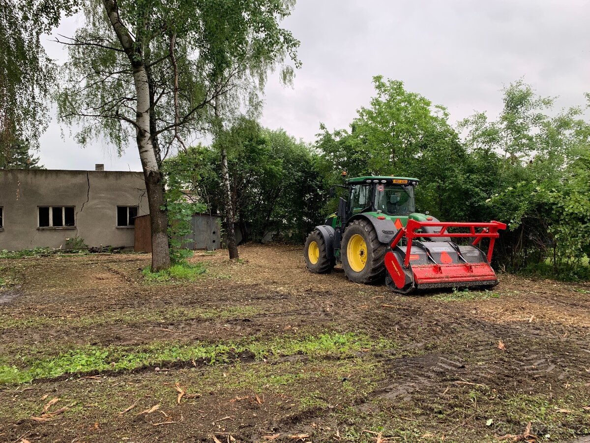 Údržba zeleně, Rekultivace, Drcení lesní frézou - 10