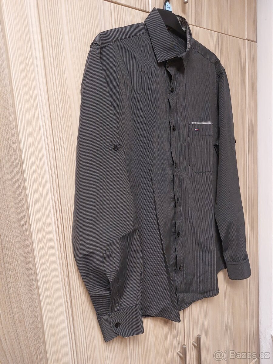 Pánská košile TOMMY HILFIGER VeL.S - 10