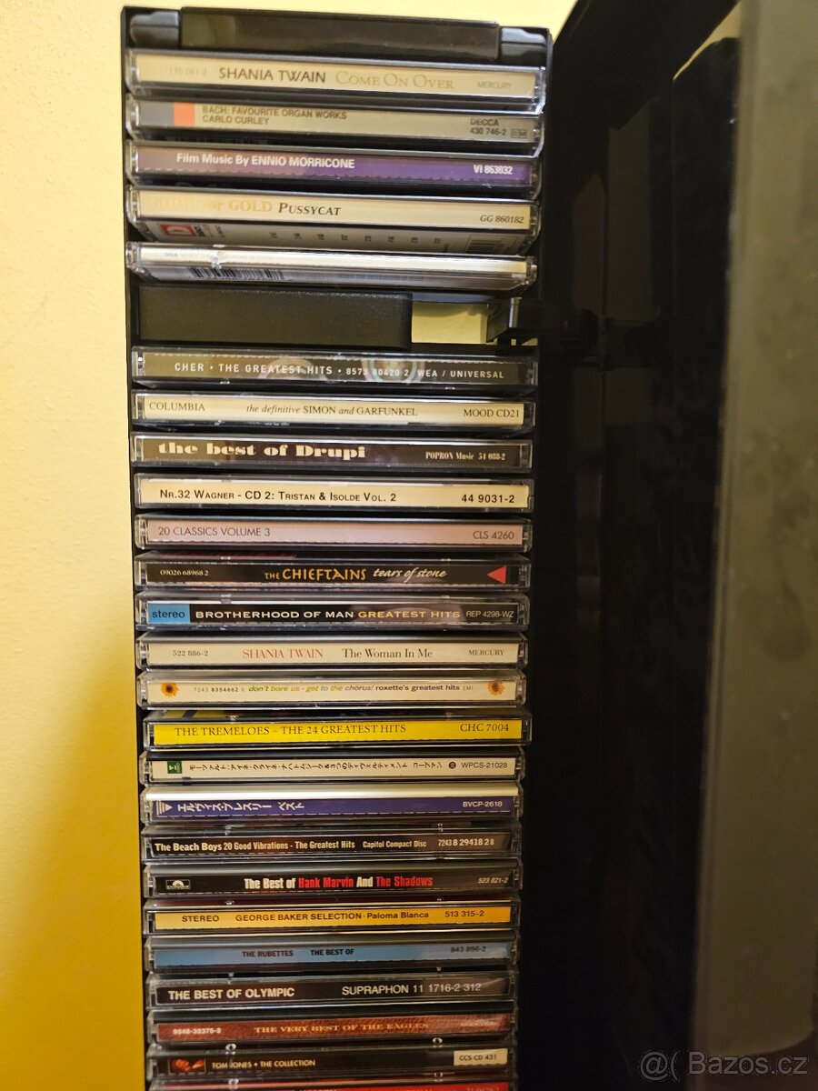 Stojan na 80ks CD SKYDISC s osvětlením na baterie+CD+DVD - 10