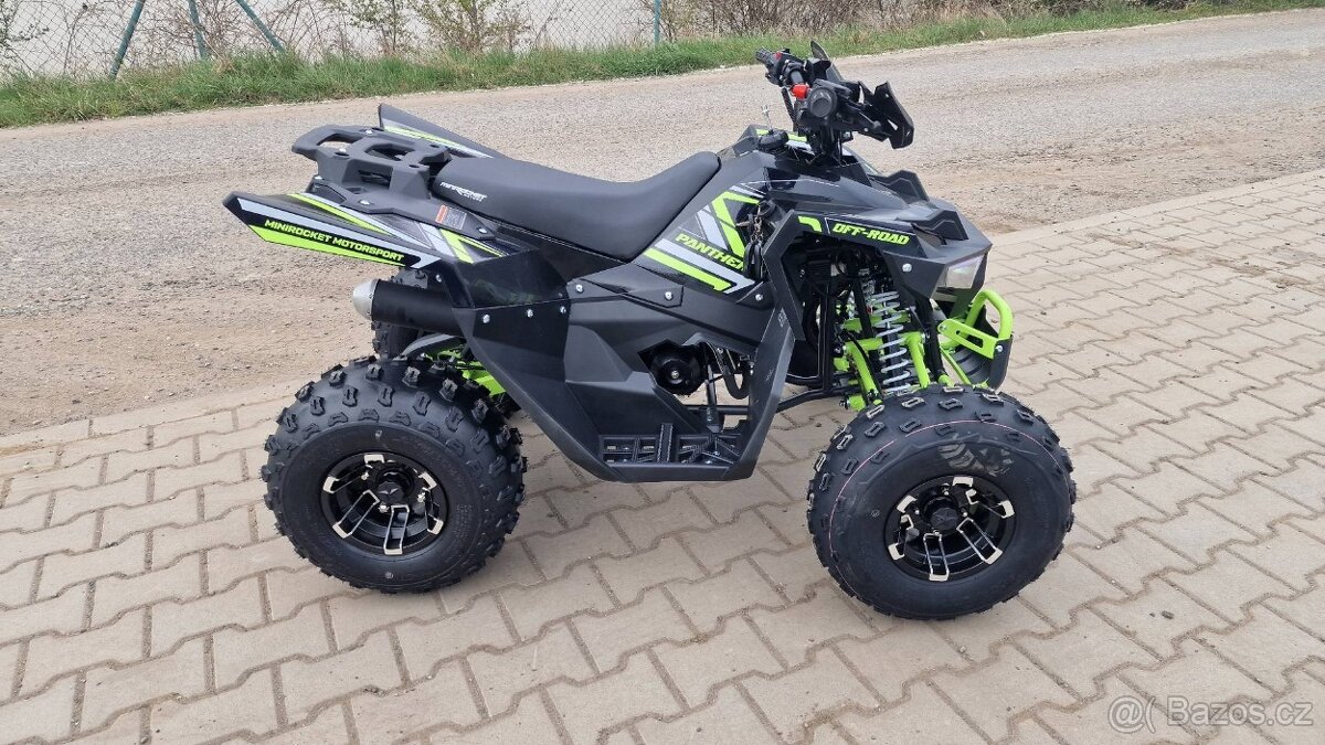 Čtyřkolka MiniRocket Panther 125ccm Deluxe 125ccm, 3 rych., - 10