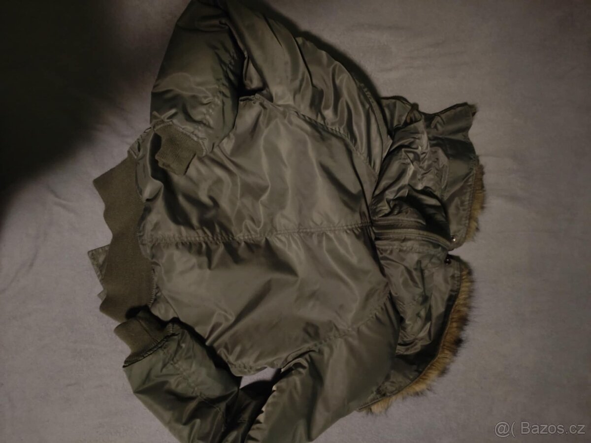 BUNDA N2B ALJAŠKA OLIVE ZELENÁ XS - 10