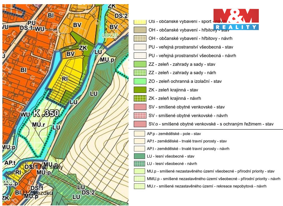 Prodej louky, 682 m², Bystřice, ul. Pod homolí - 10