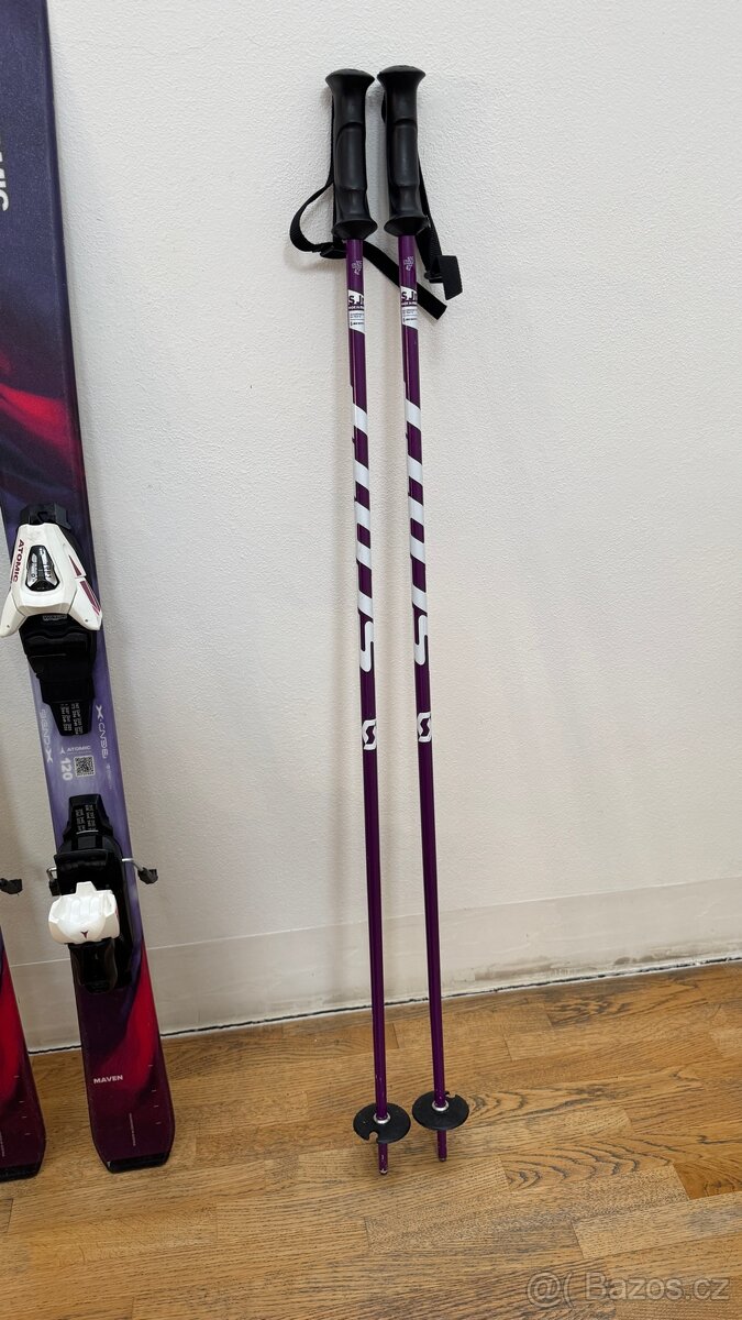 Dětská lyžařská sestava - lyže, lyžáky a hulky - 10