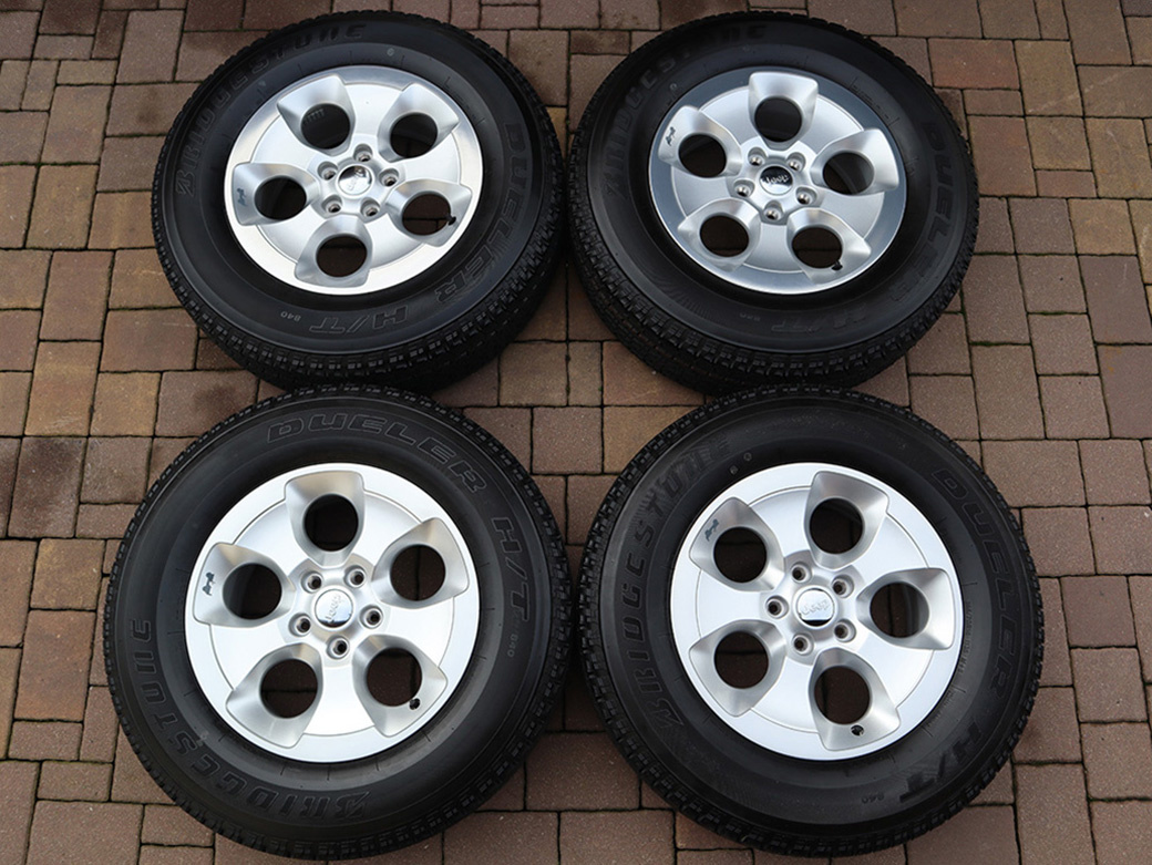 18" 5x127 JEEP WRANGLER ORIGINÁL NOVÁ SADA - 10