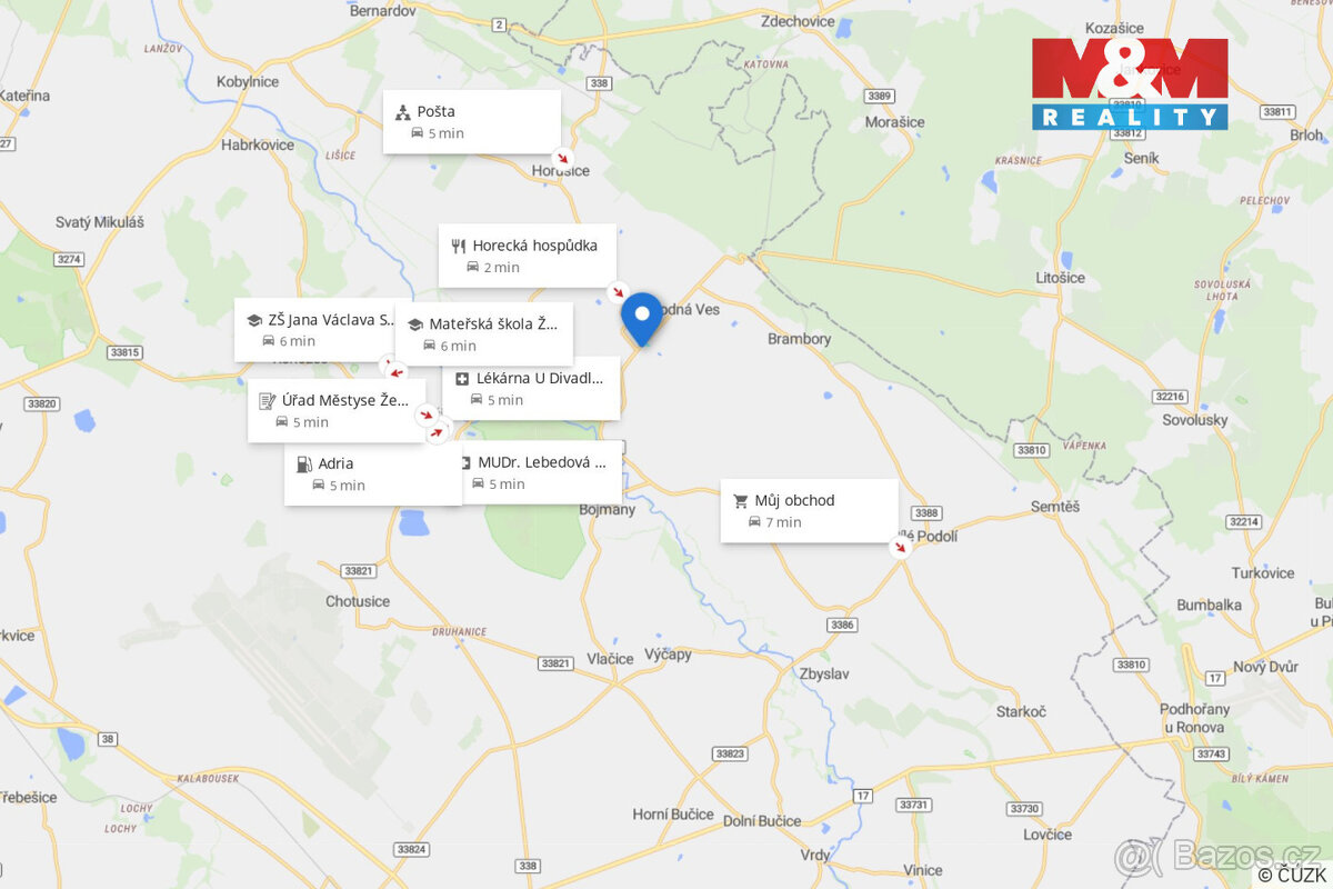 Prodej pozemku k bydlení, 3077 m2, Svobodná Ves u Žehušic - 10