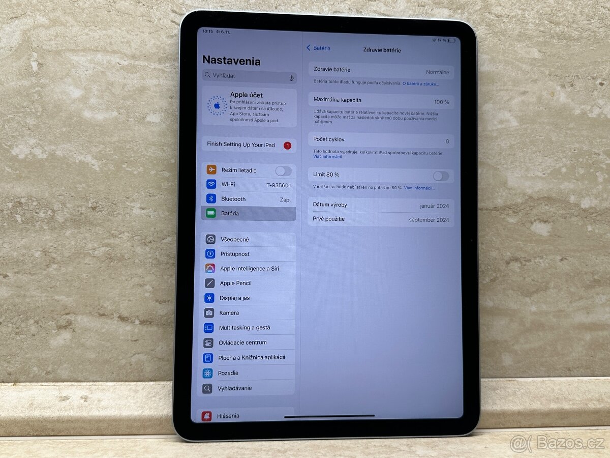 Apple iPad Air 11 M2 256 GB Wi-Fi Blue, záruka - 10
