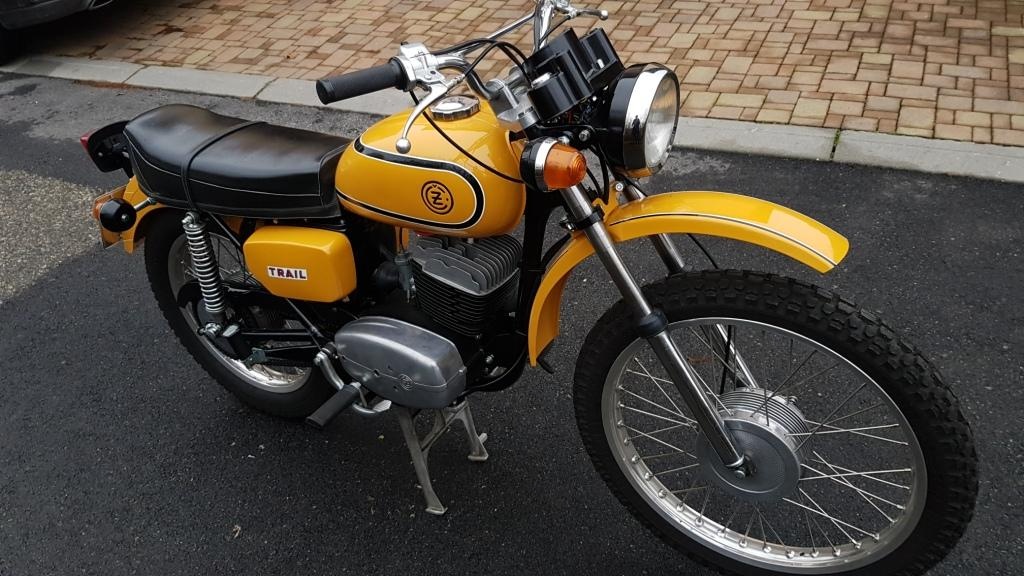 ČZ 125 Trail typ 481.05 r.v.1976 - 1 z 770 vyrobených kusů - 10