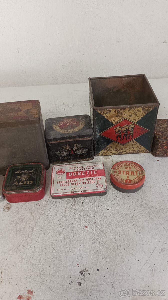 Plechové krabičky - 10