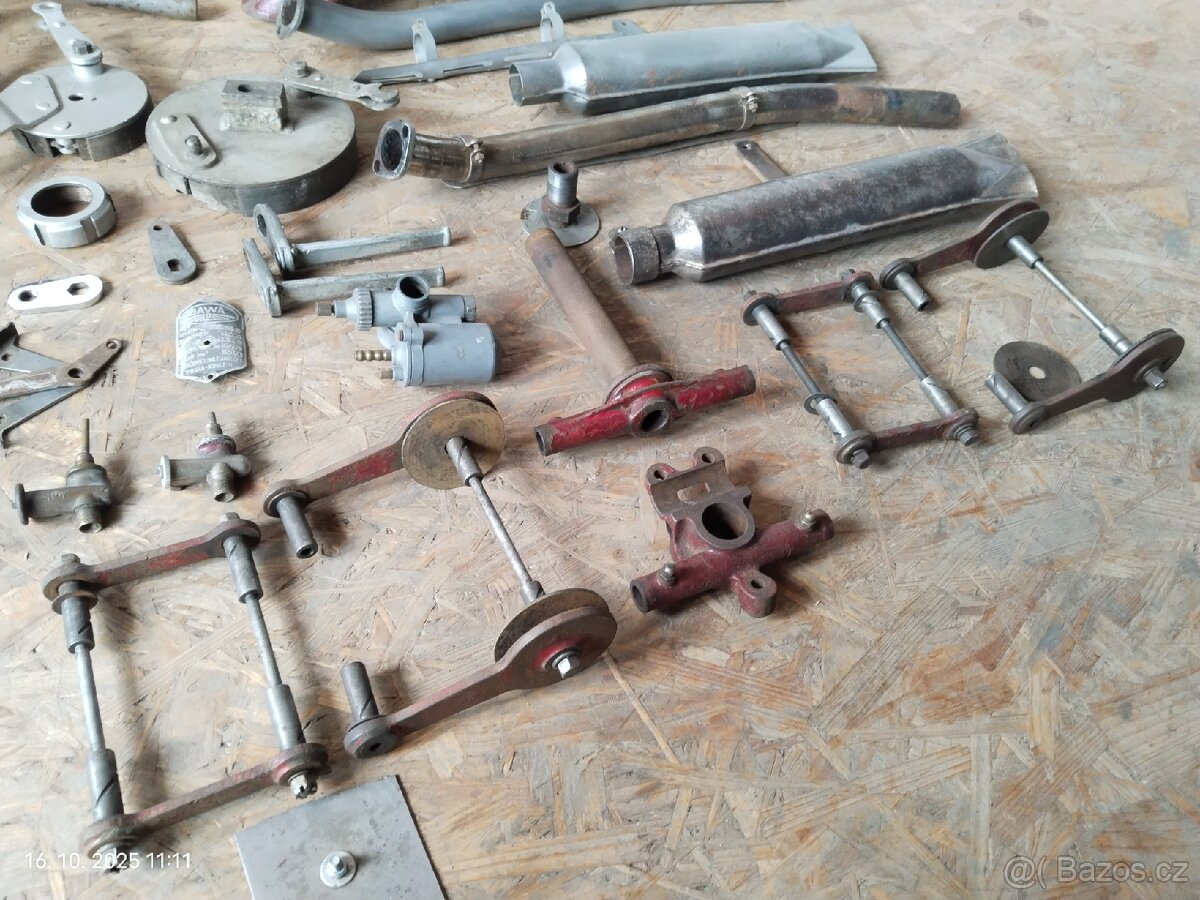 Jawa Villiers, speciál, robot - díly - 10