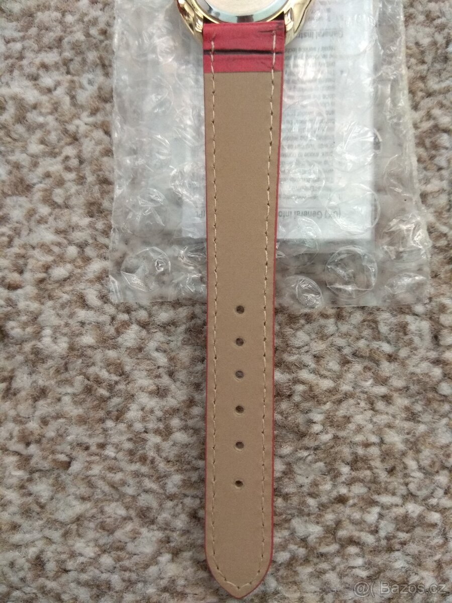 Nové dámské hodinky Avon s koženým páskem - orig. balení - 10