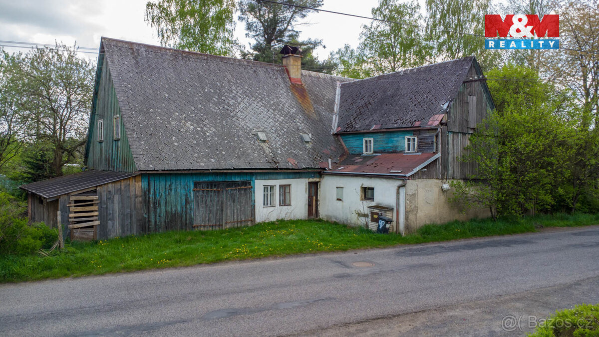 Prodej chalupy, 250 m², Velký Šenov, ul. Mikulášovická - 10