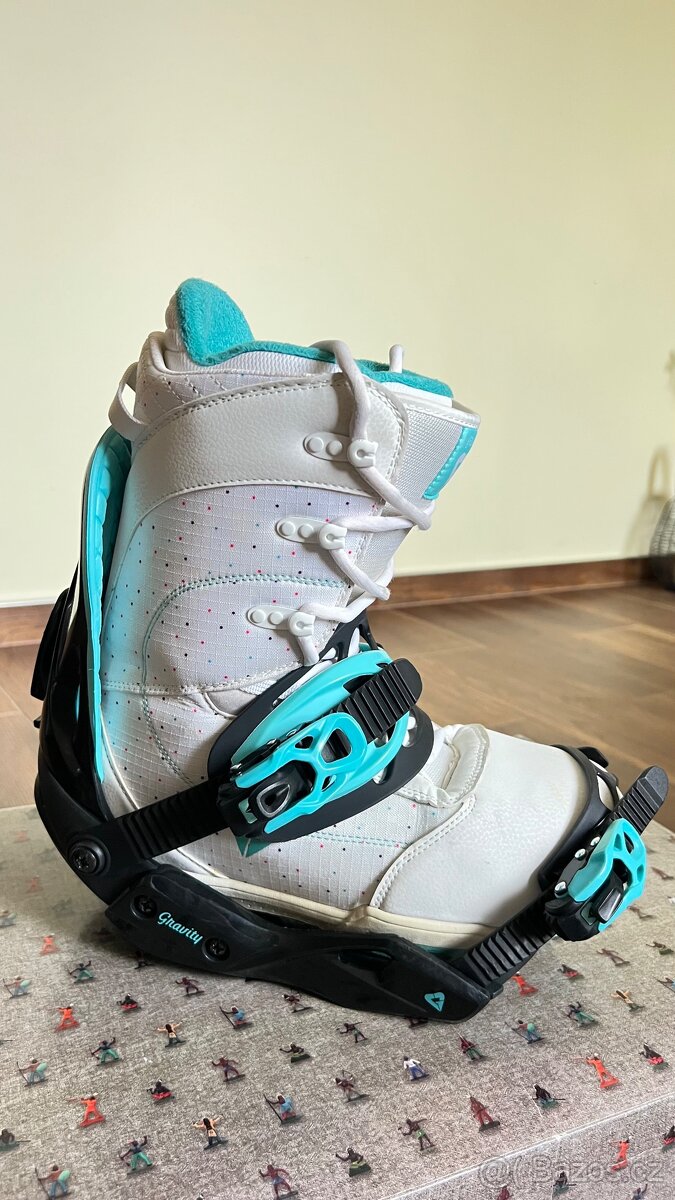 Gravity snowboardové boty+vázání - 10