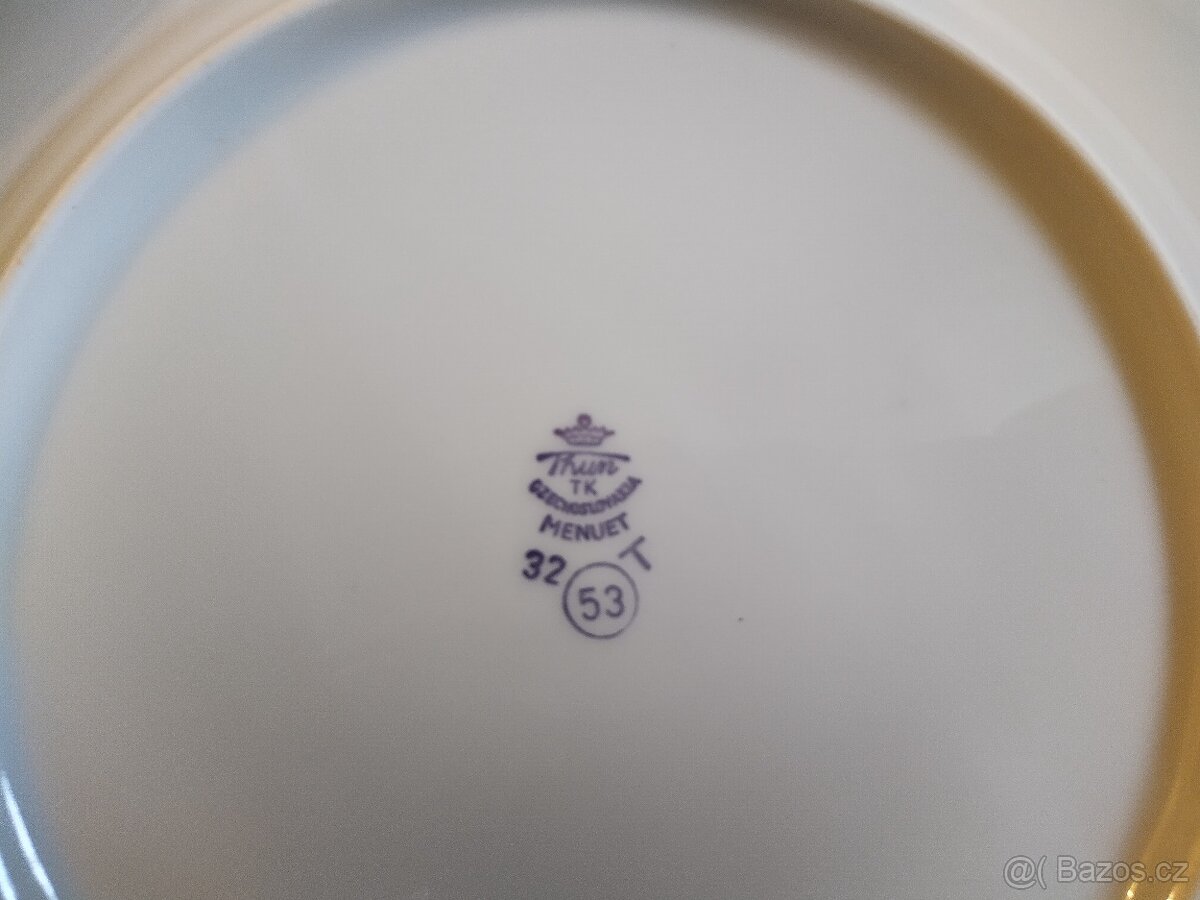 Bernadotte, Tři Grácie, HaC-kávová souprava, hrnečky, Thun - 10