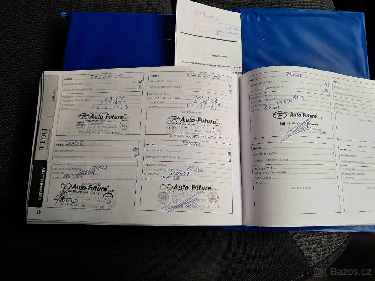 Fiat Talento L2 2.0 145 koní 8 míst 179000 km nebourané - 10