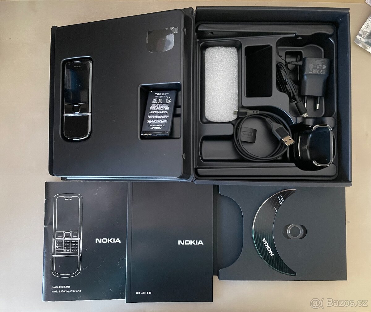 Nokia 8800 arte black top stav - 10