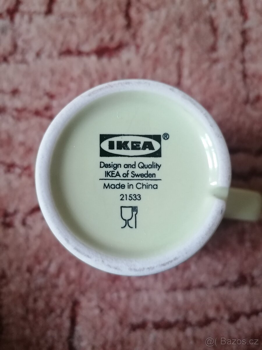 Zelené hrnky Ikea - 5 ks - 10