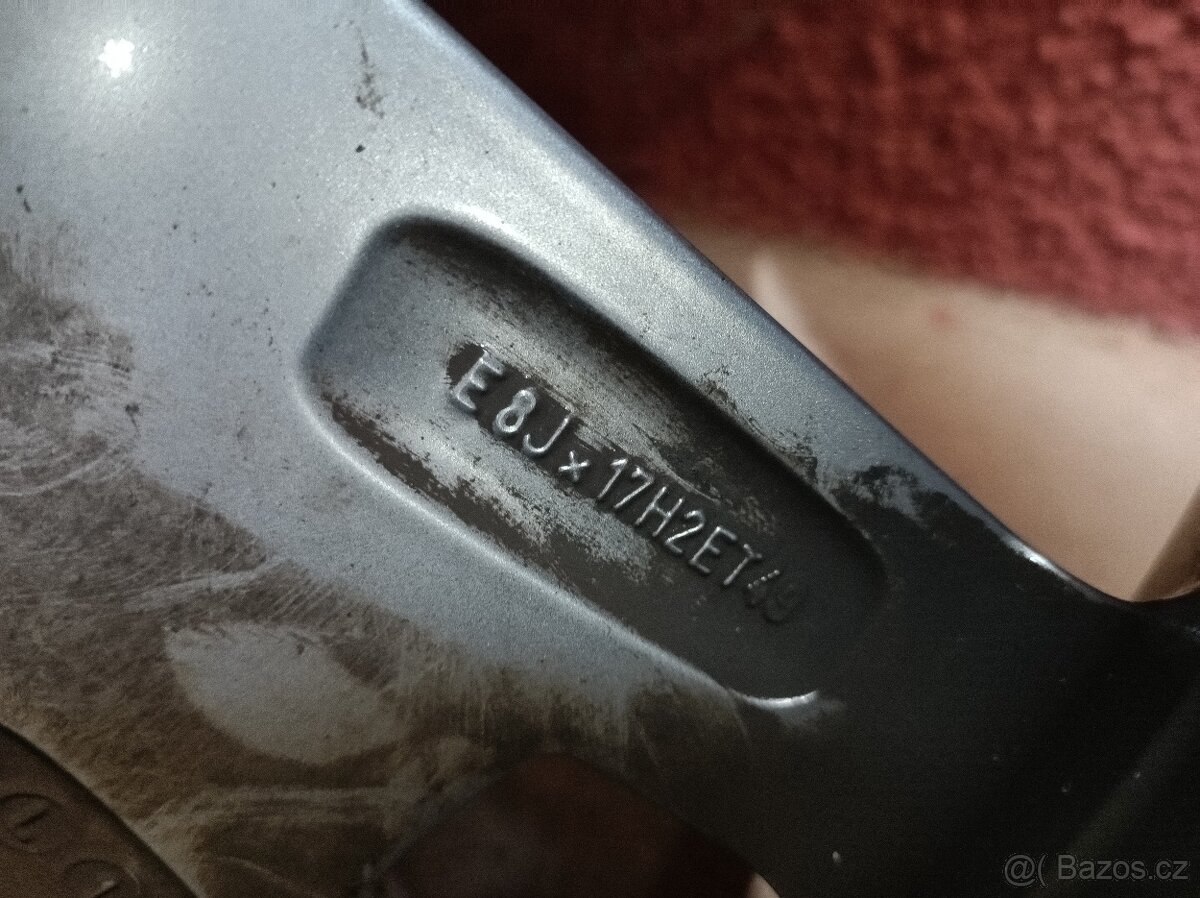 Originál disky VW T5 / Amarok- Atacama 17" 5x120 - 10