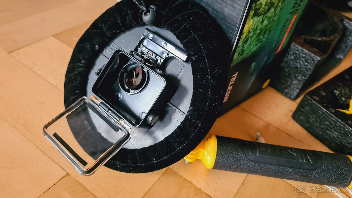 Podvodní pouzdro kopule - Telesin Dome Port pro GoPro3 a 4 - 10