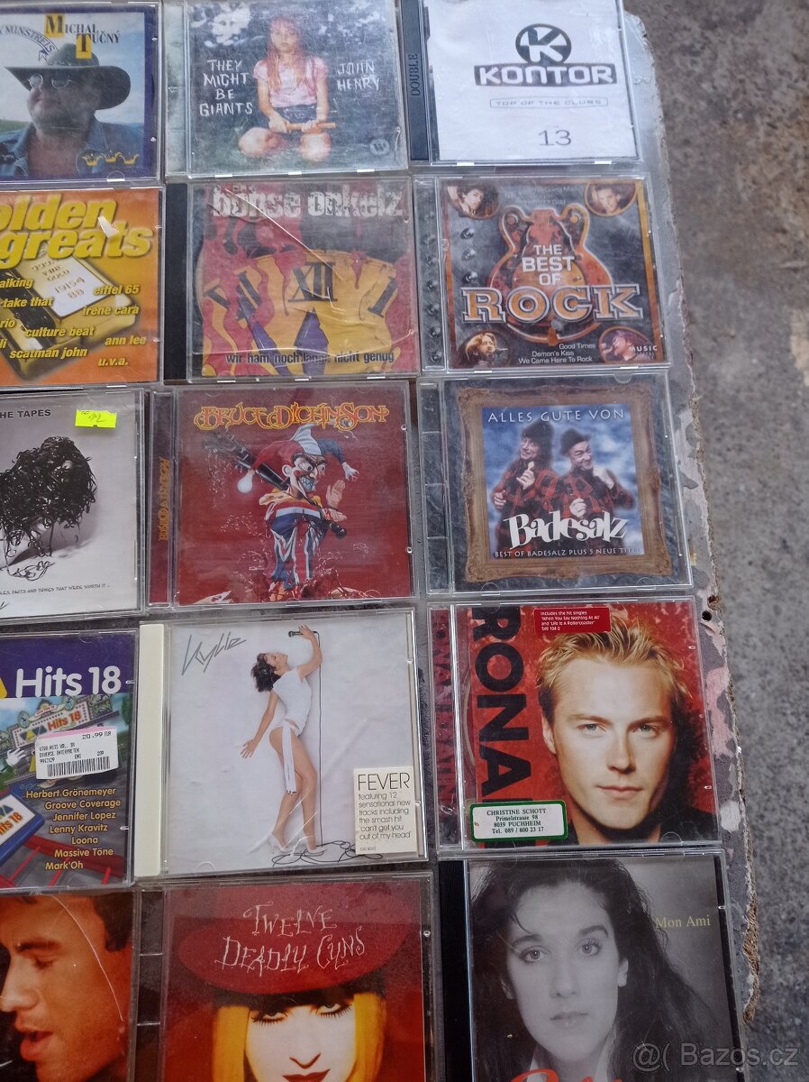 CD nosiče originální - 10