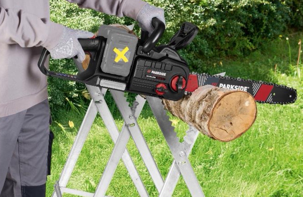 Aku řetězová pila peformance lišta 38cm - 10