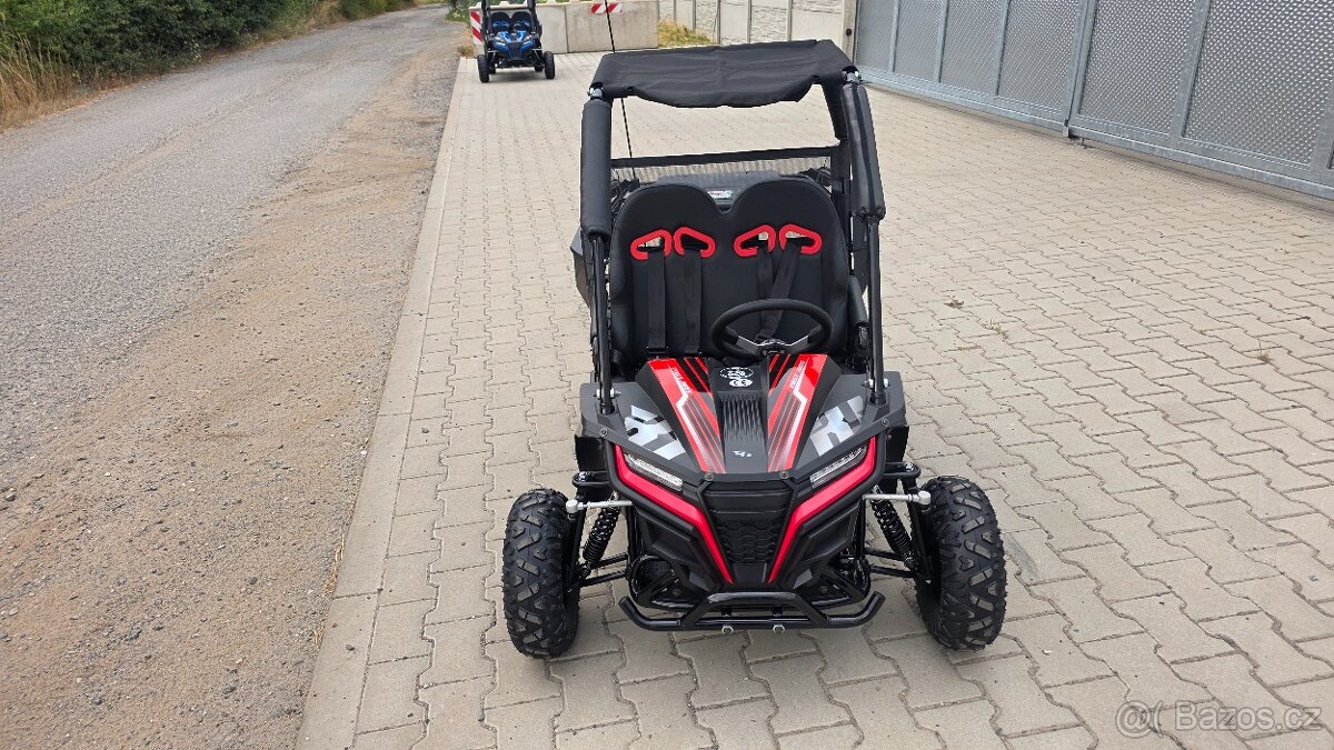 Dětská Buggy Cheetah Mini 163ccm ,variator, 5-10let červená - 10