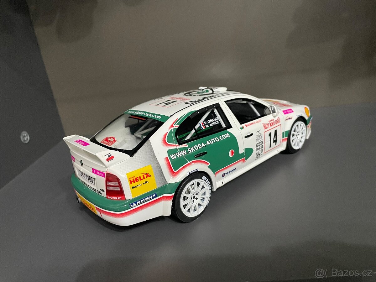 Škoda OCTAVIA WRC OTTOMOBILE 1:18 nové - 10