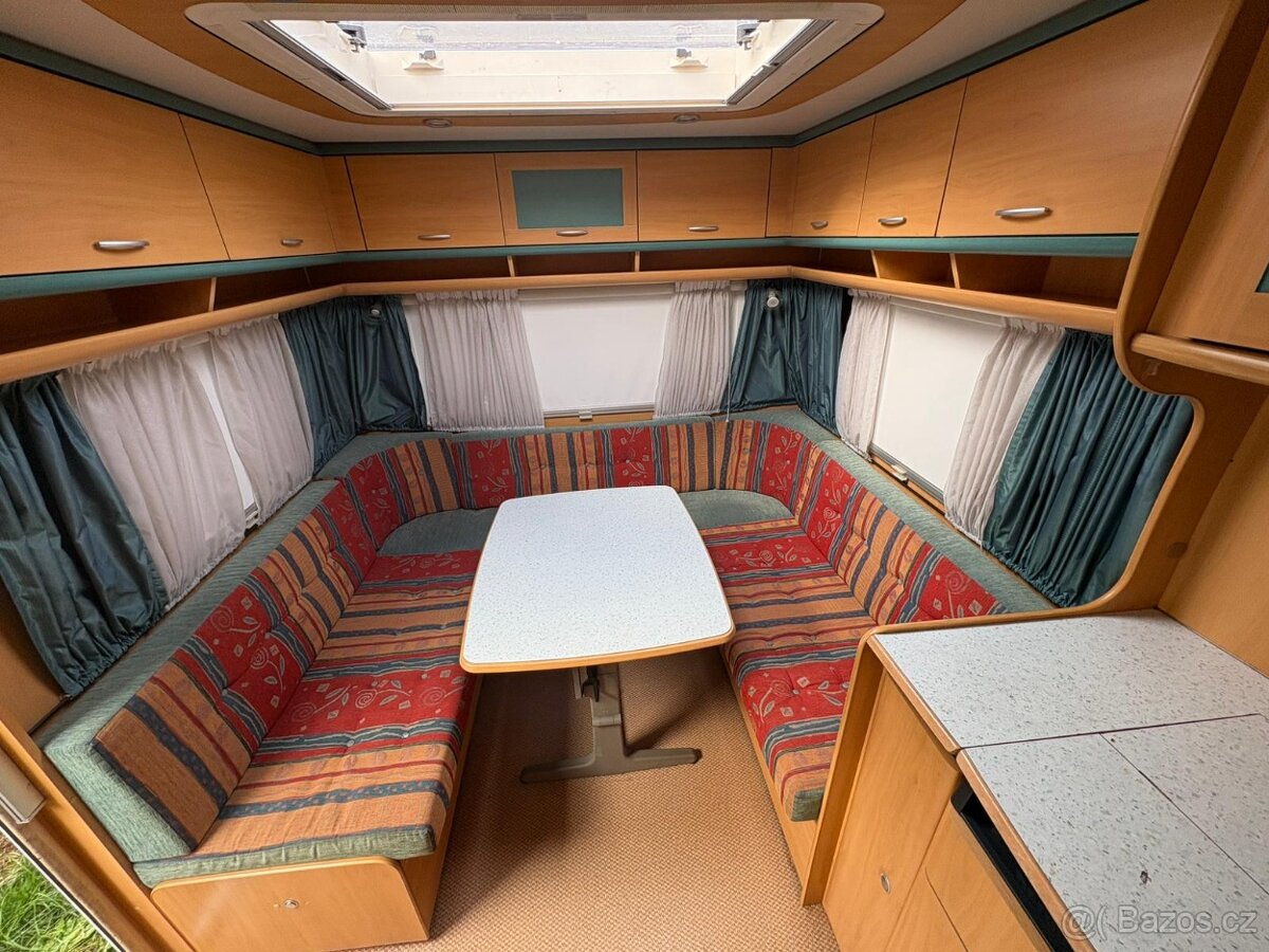 DETHLEFFS 540, předstan, solár, palandy, 100km/h - 10