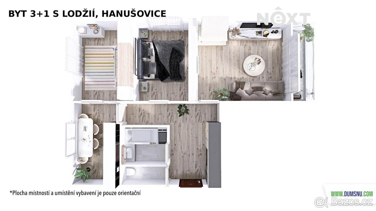 Pronájem byt 3+1, 68㎡ - 10