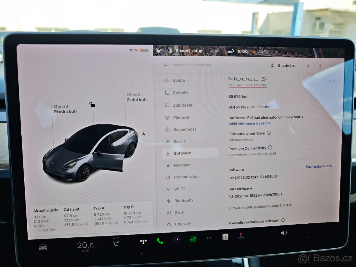 TESLA MODEL 3 PERFORMANCE 2020 85TKM FSD - 10