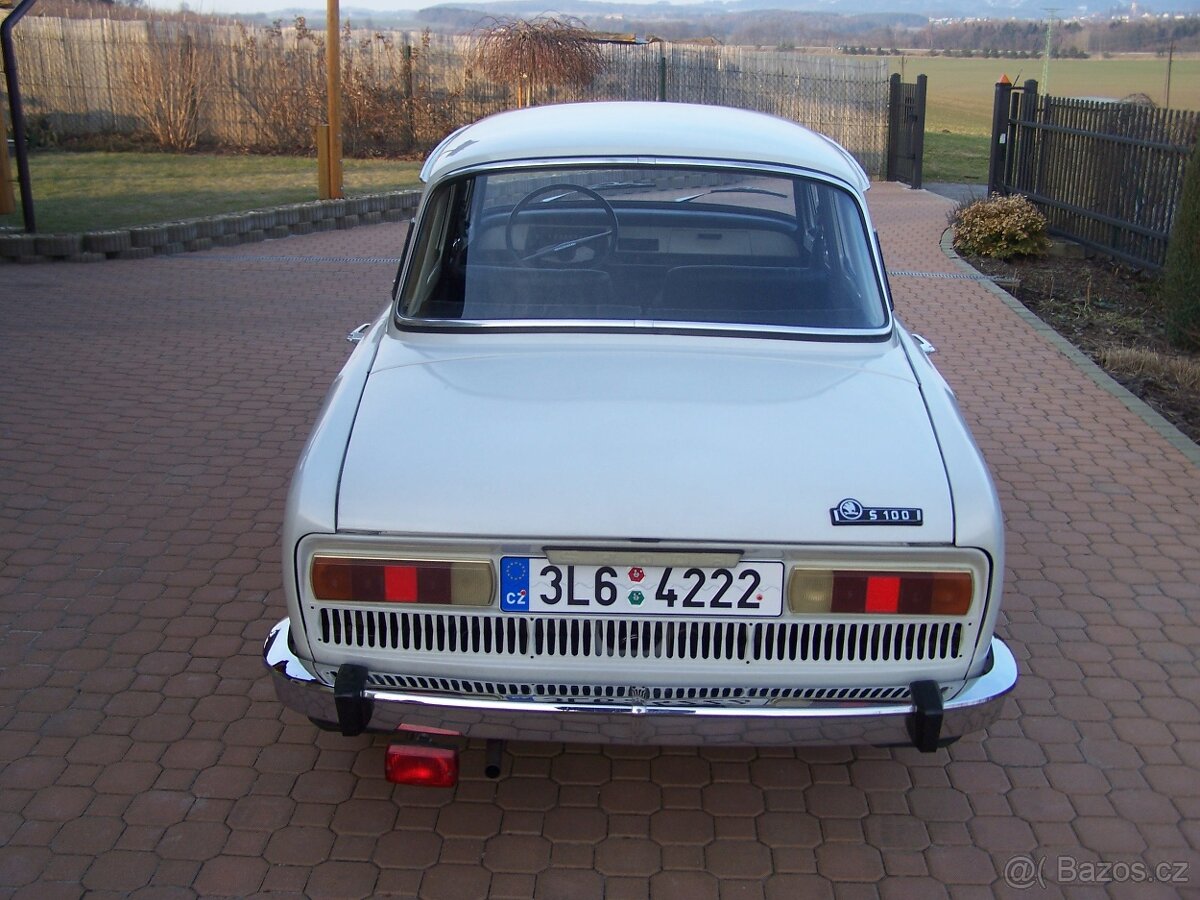 Škoda 100 typ 722 rok výroby 1972 - 10