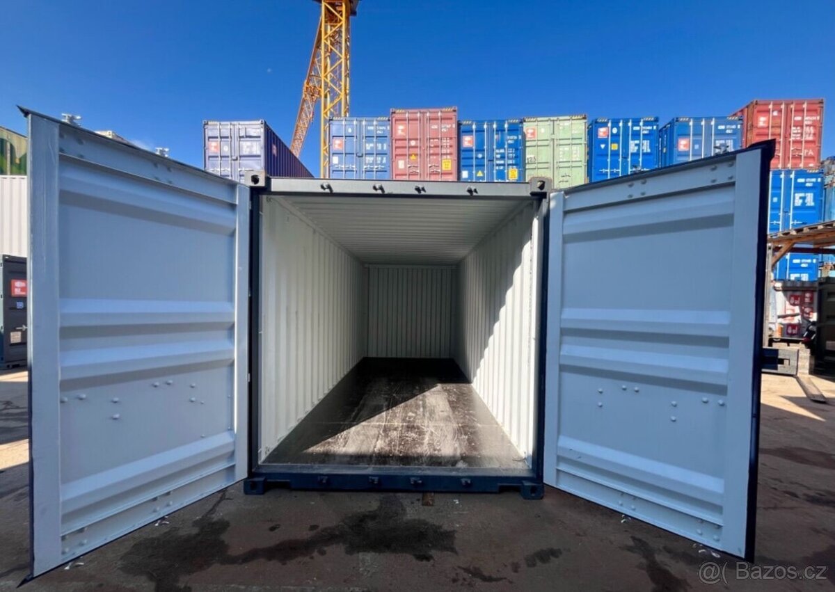 Lodní kontejner 20' antracit - Mělník - 10