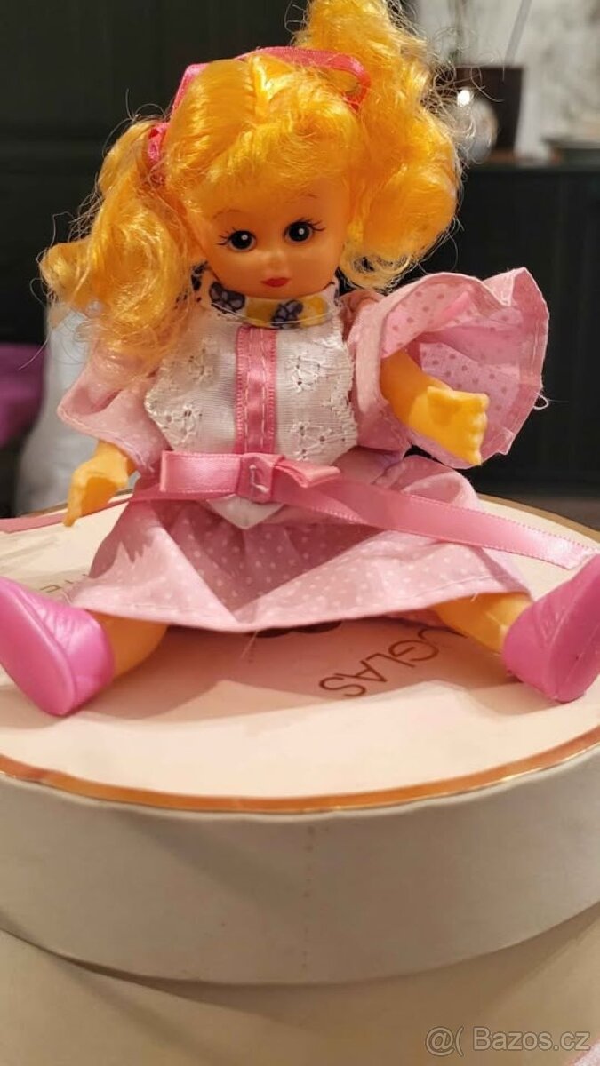 Retro různé doplňky kočárky, korále řetězy, medvídci očička - 10