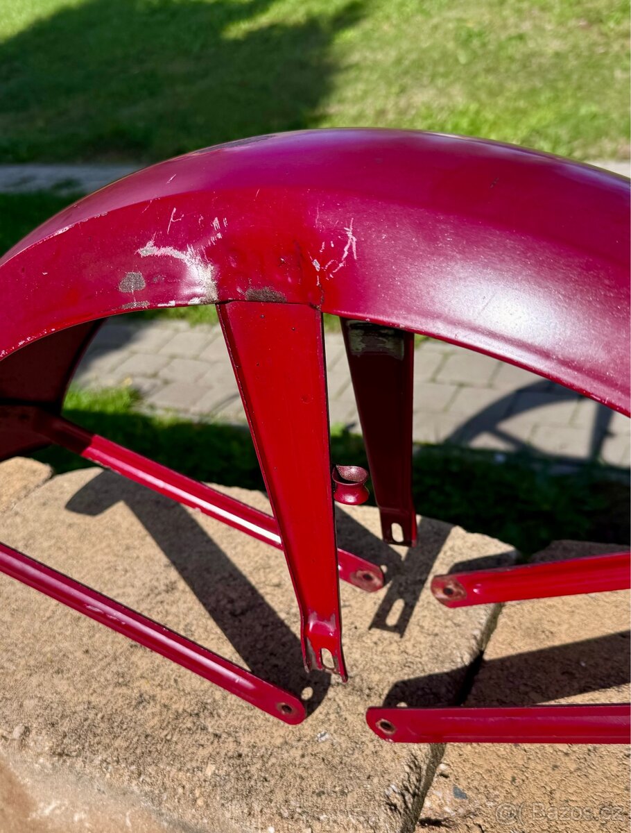 Jawa 350, CZ - přední blatník - 10