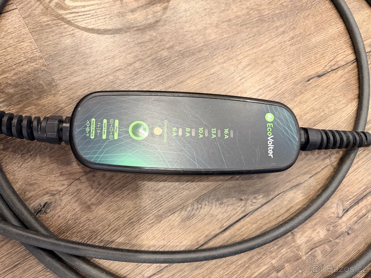 Použity přenosný Wallbox EcoVolter PRO - Basic 6,5m - 10