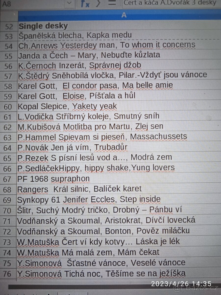 Prodám vinylové desky - 10