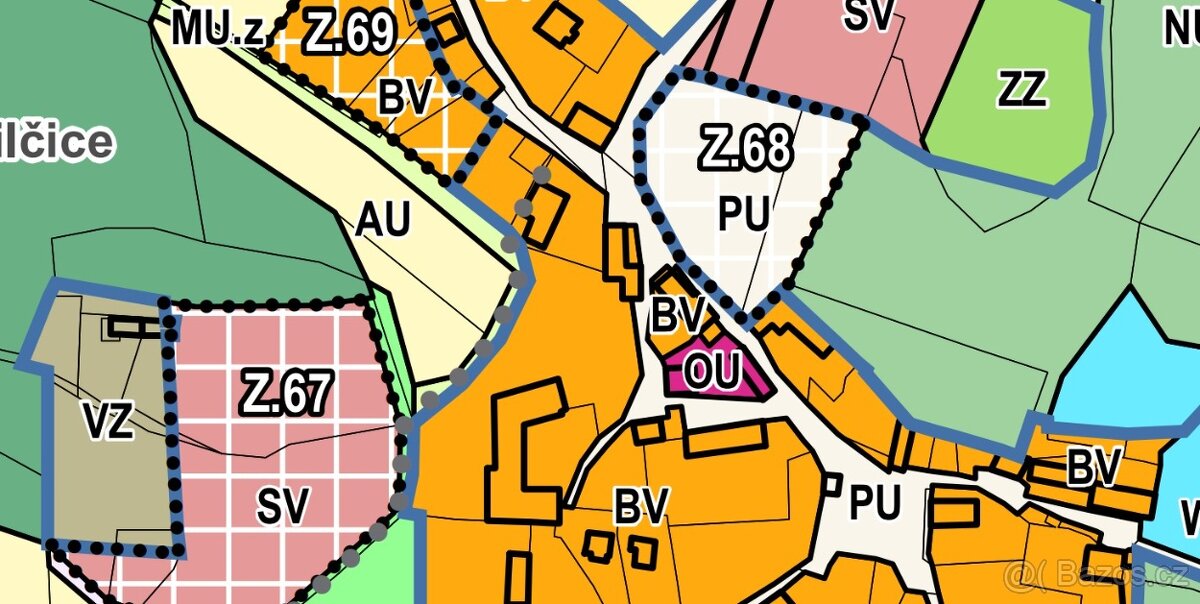 Prodej stavebního pozemku v Milčicích u Čekanic - 10