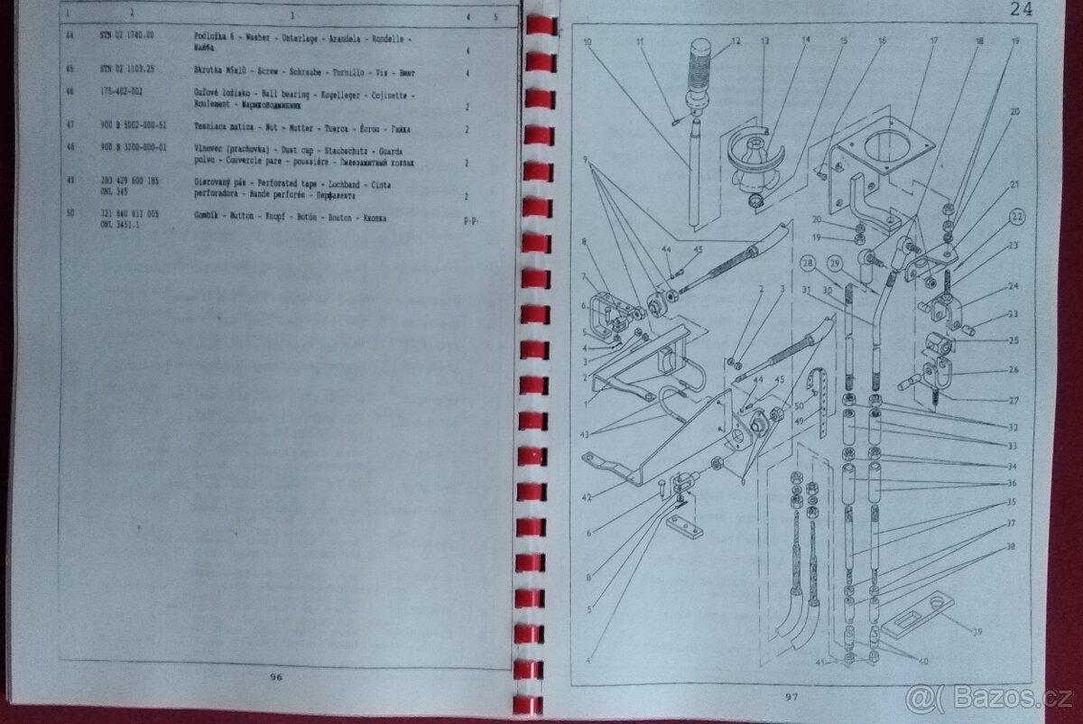 UNC - 061 - KATALOG NÁHRADNÍCH DÍLŮ - 10