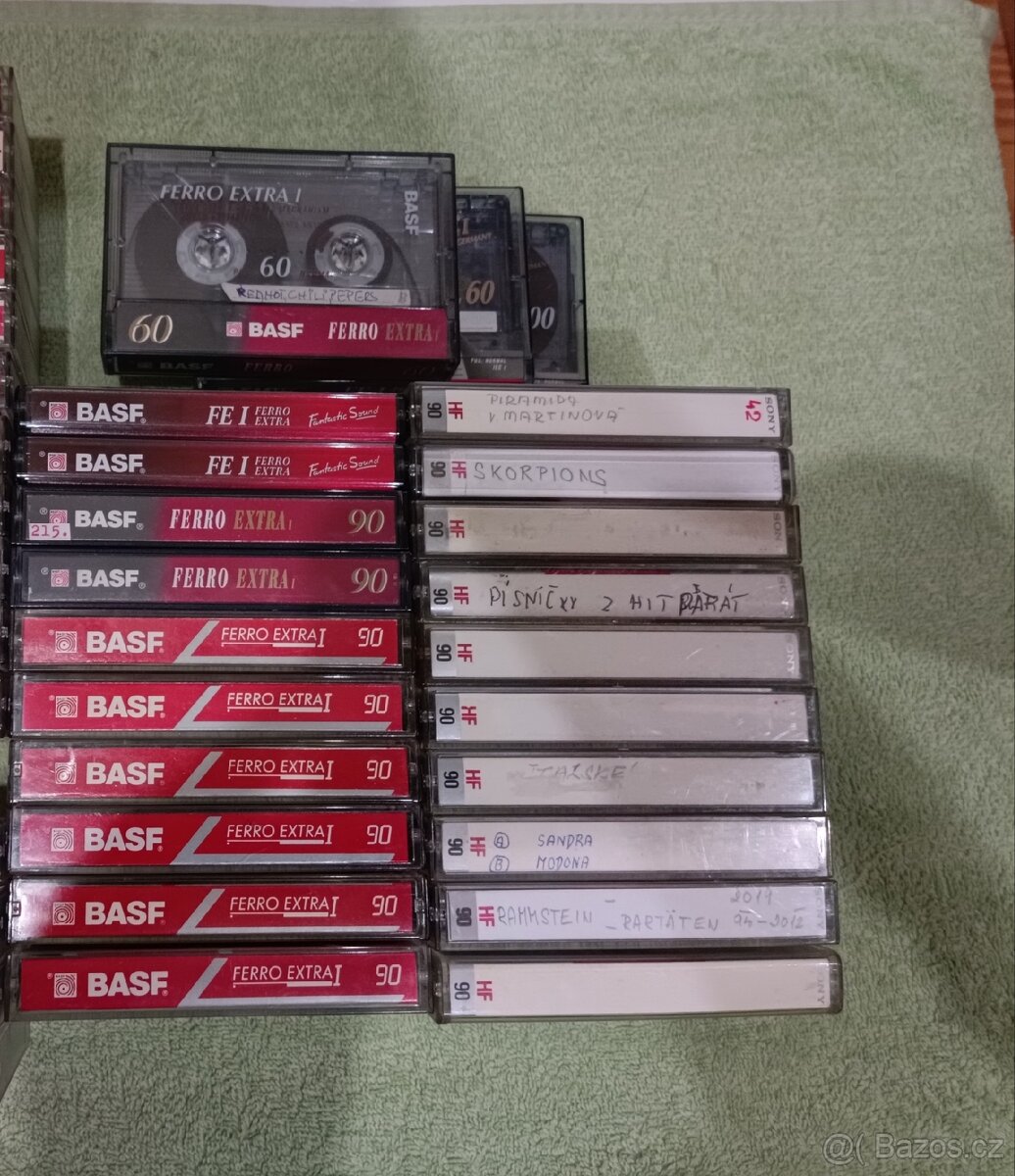 Audio MC kazety 90min - 10