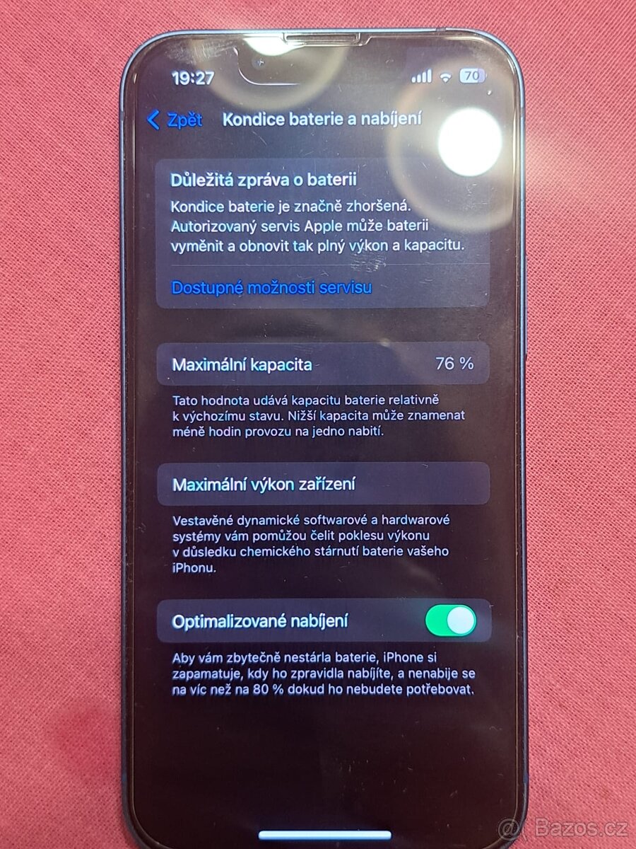 iPhone 13mini 128 GB modrý - 10