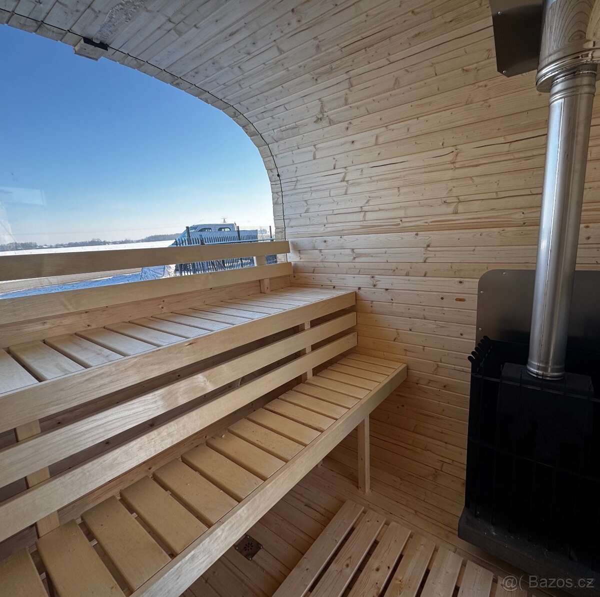 Zahradní sauna QUADRO 240cm 2QL (AZS-ENGINEERING) - 10