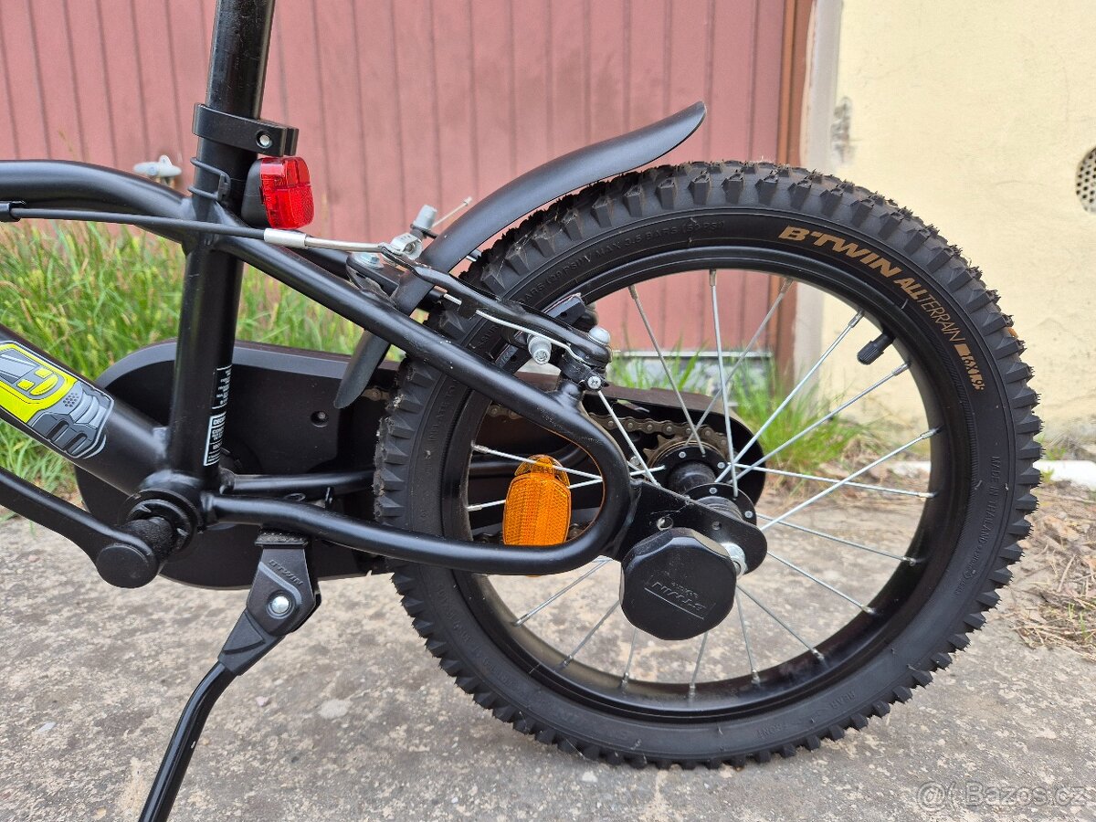 Dětské kolo BTWIN 16", 4- 6 let Dark Hero - 10