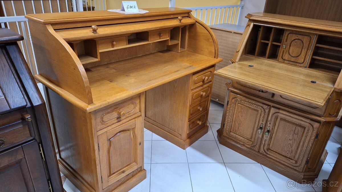 Rustikální psací stůl - 10